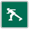 Skating/Rollerblading Area - 18-inch