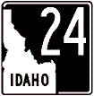 24-inch Idaho State Route Marker