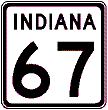 Indiana State Route Marker