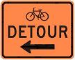 Bike Detour - 24x18-inch