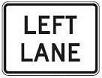 Left Lane - 21x15 or 12x9-inch
