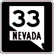 Nevada State Route Marker