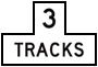 Multiple Tracks - 27x18-inch