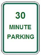 Minute Parking - 12x18-inch