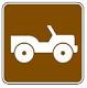 Jeep Trail symbol - 12-inch