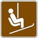 Ski Lift symbol - 12-inch