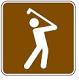 Golf symbol - 12-inch