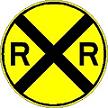 Railroad Crossing - 18-, 30- or 36-inch
