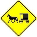 Horse & Buggy symbol - 18-, 24-, 30- or 36-inch