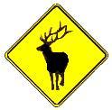 Elk symbol - 18-, 24-, 30- or 36-inch