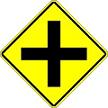 Cross Road symbol - 18-, 24-, 30- or 36-inch