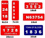 Fire District Signs - various sizes
