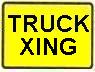 Truck Xing - 18x12-, 24x18-, 30x24- or 36x30-inch