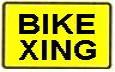 Bike Xing plate - 18x12-, 24x12-, 30x24- or 36x30-inch